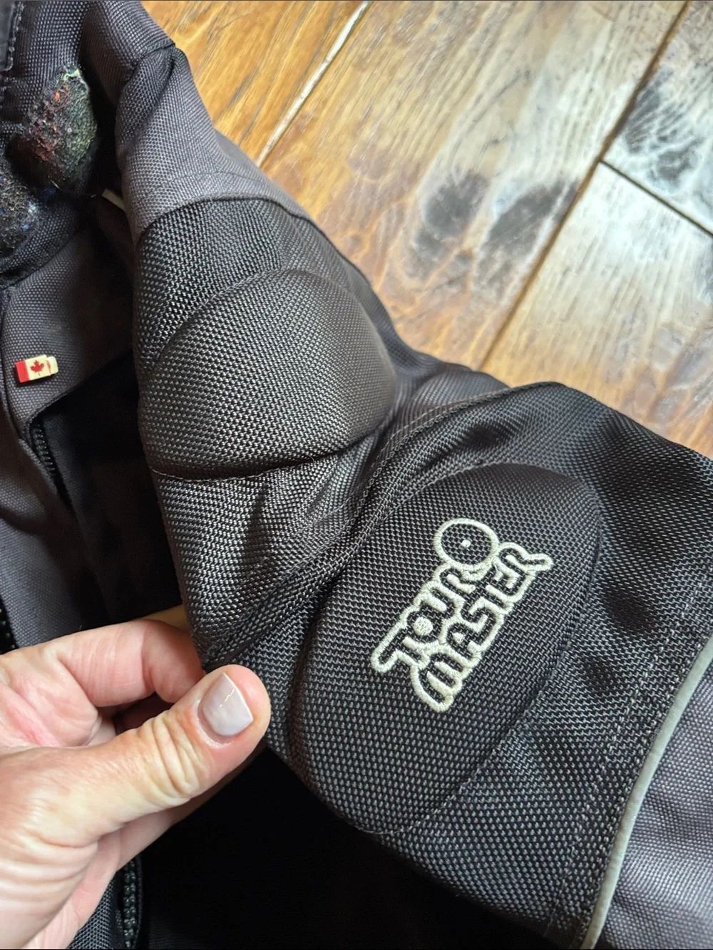 Women’s Black Tour Master FLEX motorcycle Jacket - Durable Windproof Outerwear - Picture 6 of 15